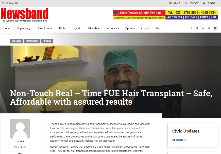 Hair transplant clinic La densitae Outside View image 3