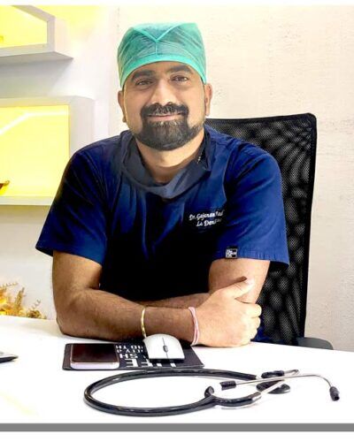 Image showing before and after hair transplant of patient vikas 5